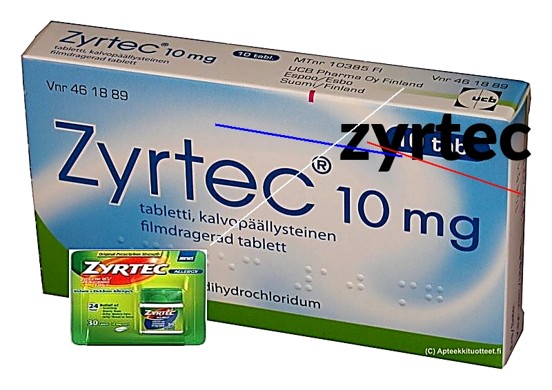 Acheter zyrtec sans ordonnance